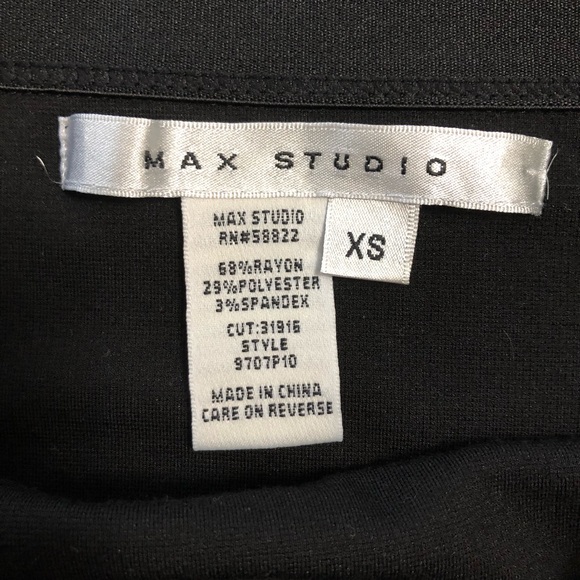 Black A-Line Mini Skirt - Picture 3 of 5